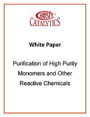 Purification of Monomers and other Reactive Chemicals