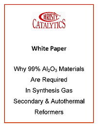 Why high alumina is needed in secondary reformers